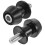2 Pcs Grip Motorcycle Screws 4.40x2.50x2.50cm Black 10
