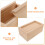 Wooden Storage Box Display Slide Decorative Boxes With Lids 7