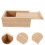 Wooden Storage Box Display Slide Decorative Boxes With Lids 9
