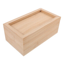 Wooden Storage Box Display Slide Decorative Boxes With Lids