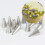 7 Pcs Cake Nozzle Leaf Piping Kitchen Baking Tool Ruffle Nozzles 5