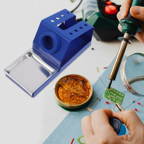 Station De Soudage En Fer Bleu Support Stable Pour Travaux DIY 2