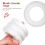30 Pcs Polystyrene Rings For Crafts Foam Wreaths Decor 6