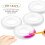 30 Pcs Polystyrene Rings For Crafts Foam Wreaths Decor 3