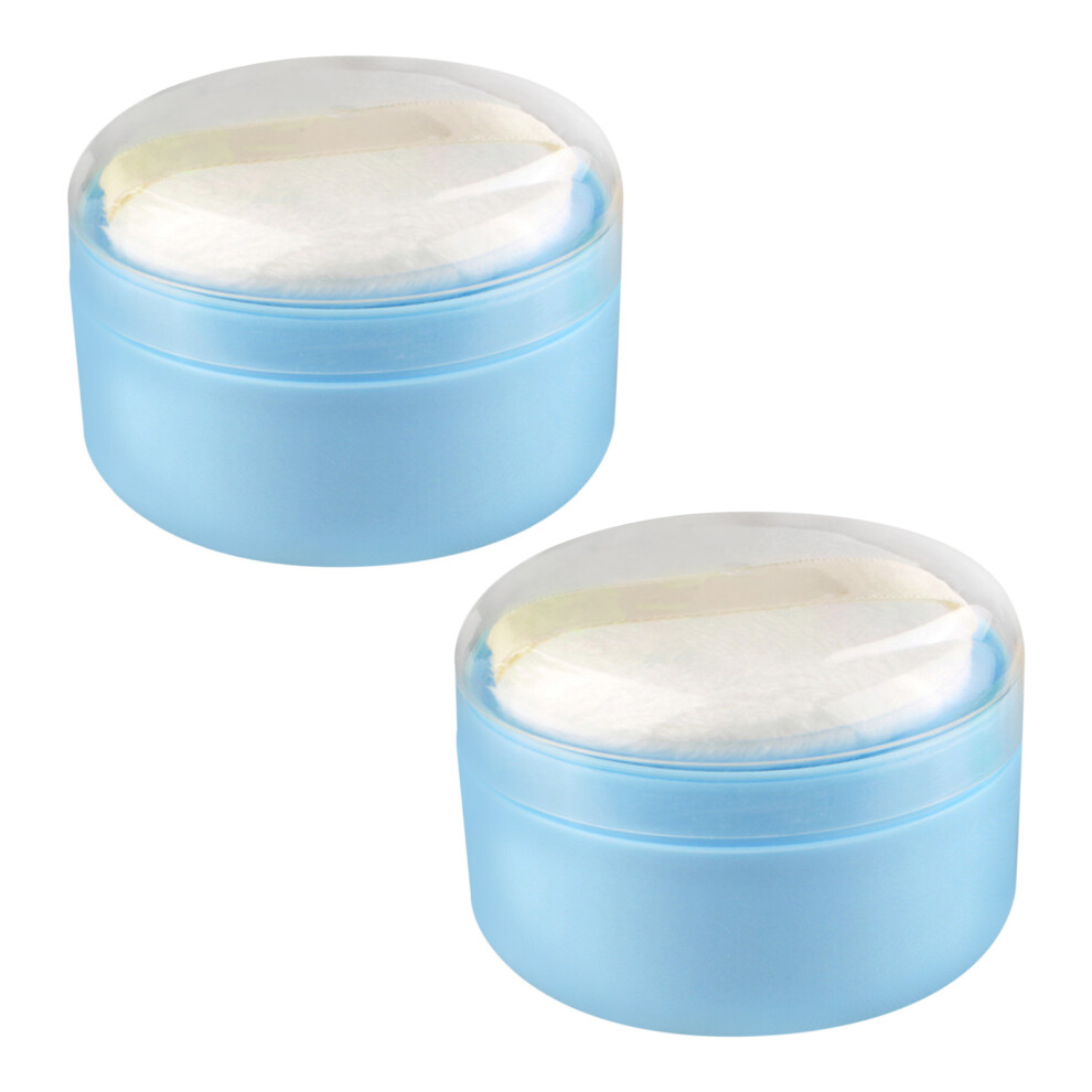 Iplusmile Powder Puff For Body Plastic 2Pcs 3.5X3.5x2.4in