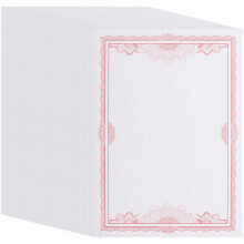 50 Sheets Honor Certificate Inner Page Office Special Material Paper