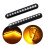 Kudiqi Motorcycle Lightstrips - 2pcs, Flowing Yellow 6