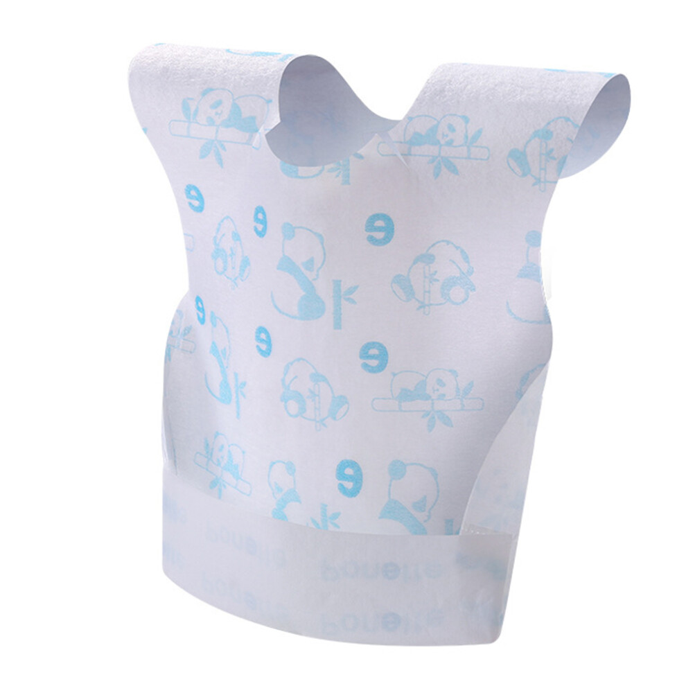 Bibs For Newborns Nonwoven Fabrics Waterproof Eating 10Pcs Iplusmile