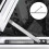Sliding Door Security Bar Silver Steel 2pcs 10
