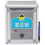 Wall Mounted Mailboxes Aluminium Alloy Silver 1pack 1