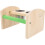 Bird Feeder Stand Parrot Perch Stand Beige 1 Set 5