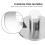 1pc Cake Turntable Base Bearing For Baking Tray Axle Cylindrical Rack 9