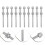 Mlins  10 Pcs Deck Railing System Cable Guardrail Tensioner 4