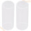 2 Pcs Accessories Slider Guitar Finger Cots 5.1x2.2cm White 10