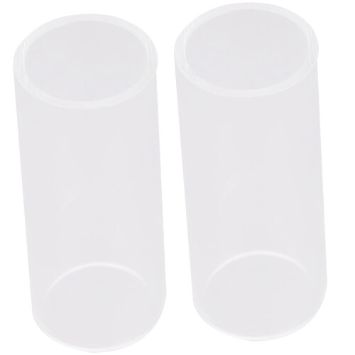 2 Pcs Accessories Slider Guitar Finger Cots 5.1x2.2cm White 2