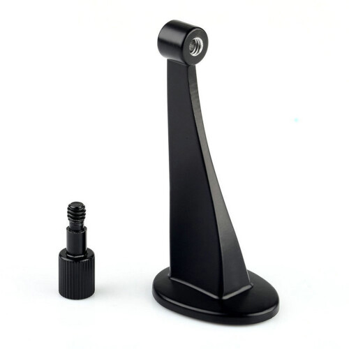 Masteelf Microscope Stand Binocular Tripod Accessory 9x4.5x4.5cm Black 2