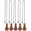 Wooden Ceiling Pull Chain Set - 5pcs 1