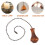 Wooden Ceiling Pull Chain Set - 5pcs 8