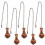 Wooden Ceiling Pull Chain Set - 5pcs 3