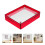 Modern Clear Poster Frames Acrylic Wall Mounted Brown 1pc 10