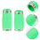 Durable Green Clarinet Turning Tube Abs For Instruments 1pair 3