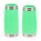 Durable Green Clarinet Turning Tube Abs For Instruments 1pair 1
