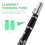 Durable Green Clarinet Turning Tube Abs For Instruments 1pair 8