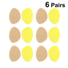 6 Pair Shoe Inner Soles Insoles For Sandals Half Foot Cushions Pads