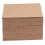 Small Cork Board Chocolate 50pcs Square Versatile Use 1