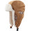 Mens Warm Hat Hat Yellow Plush 1pcs Warmth Sledding 1