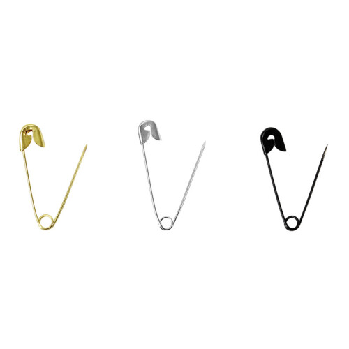 540pcs Box Safety Pin Shape Hairpin For Handwork Diy Projects