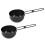 2St Draagbare Ijzeren Camping Pan Voor Outdoor 10