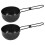 2St Draagbare Ijzeren Camping Pan Voor Outdoor 1