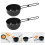 2St Draagbare Ijzeren Camping Pan Voor Outdoor 6