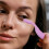 Brosse Violet Inoxydable Sourcils Cils Pliable Pratique 5