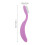 Brosse Violet Inoxydable Sourcils Cils Pliable Pratique 2