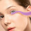 Brosse Violet Inoxydable Sourcils Cils Pliable Pratique 4