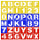 Plastic Letter Stencils Alphabet And Number Combination 1 9