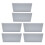6pcs Polystyrene Printing Tiles Foams Bricks For Children 1