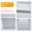 6pcs Polystyrene Printing Tiles Foams Bricks For Children 10