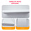 6pcs Polystyrene Printing Tiles Foams Bricks For Children 11