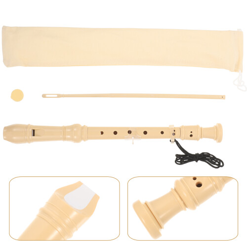 Kids Soprano Recorder Abs Multi 1 Set Easy To Clean 2