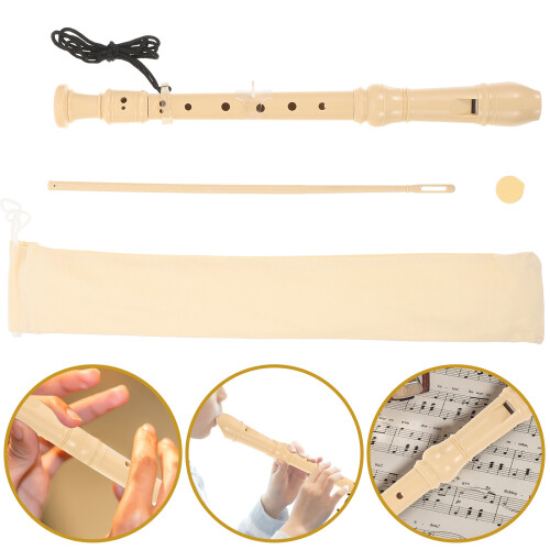 Kids Soprano Recorder Abs Multi 1 Set Easy To Clean 1