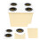 Hydroponics Growing Containers Plastic 1pack 11.8x9.8x9.8in 6