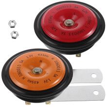 Waterproof 2pcs Metal Basin Horn High Decibel Car Motorcycle