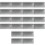 5 Pack Rectangular Tinplate Box Small Cookie Container Storage Can 7