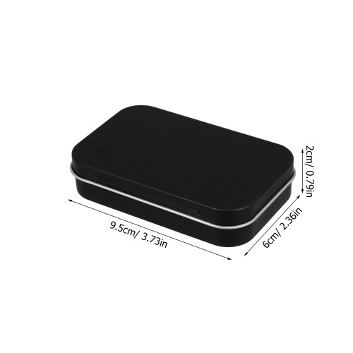 Tinplate Storage Box Mini Containers Metal Tins With Lids 1