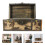 British Style Storage Trunk Brown 1pack 10.22x5.89x4.72in 2