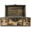 British Style Storage Trunk Brown 1pack 10.22x5.89x4.72in 9