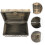 British Style Storage Trunk Brown 1pack 10.22x5.89x4.72in 4
